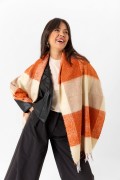 Kadın Buklet Şal - Kalın & Yün 180 x 60 Cm