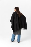 Çift Taraflı Omuz Şal Panço
