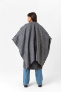 Çift Taraflı Omuz Şal Panço