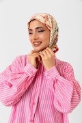 Desenli Piliseli Eşarp